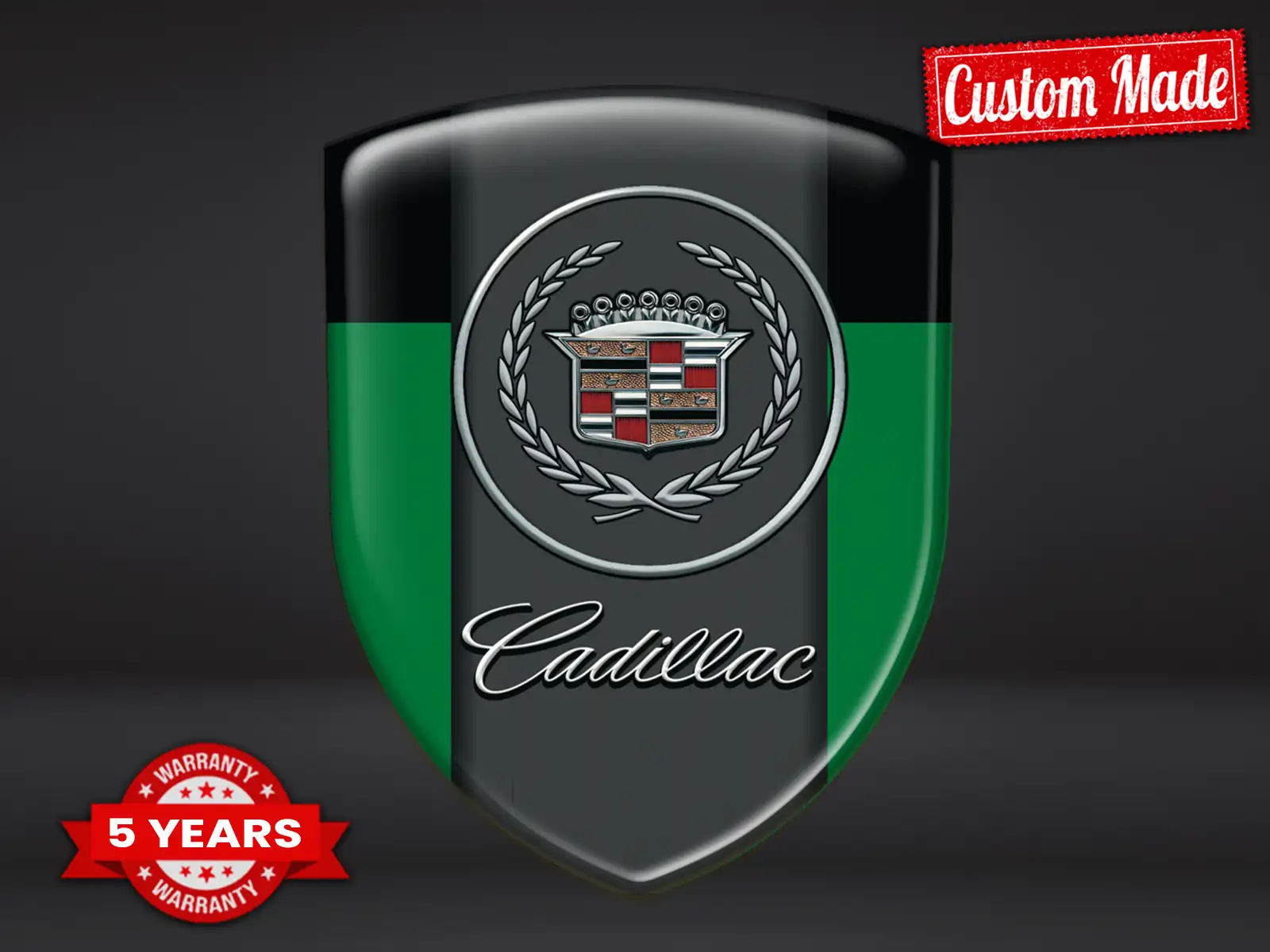 Cadillac Autocollants Bombés Auto Limité Design Élégant